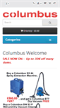 Mobile Screenshot of columbuscleaningmachines.com